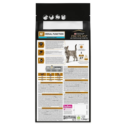 Purina Pro Plan Veterinary Diets Feline NF Renal Early Care Dry Cat - 1.5kg, 5kg