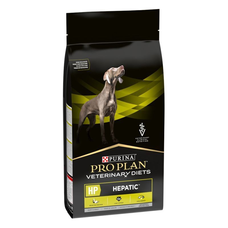 Purina Pro Plan Veterinary Diets HP Hepatic Dry Dog Food 3 kg , 12 kg