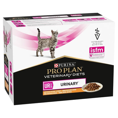 Purina Pro Plan Veterinary Diets Wet Cat Food UR Urinary Chicken 10, 20, 40x85g