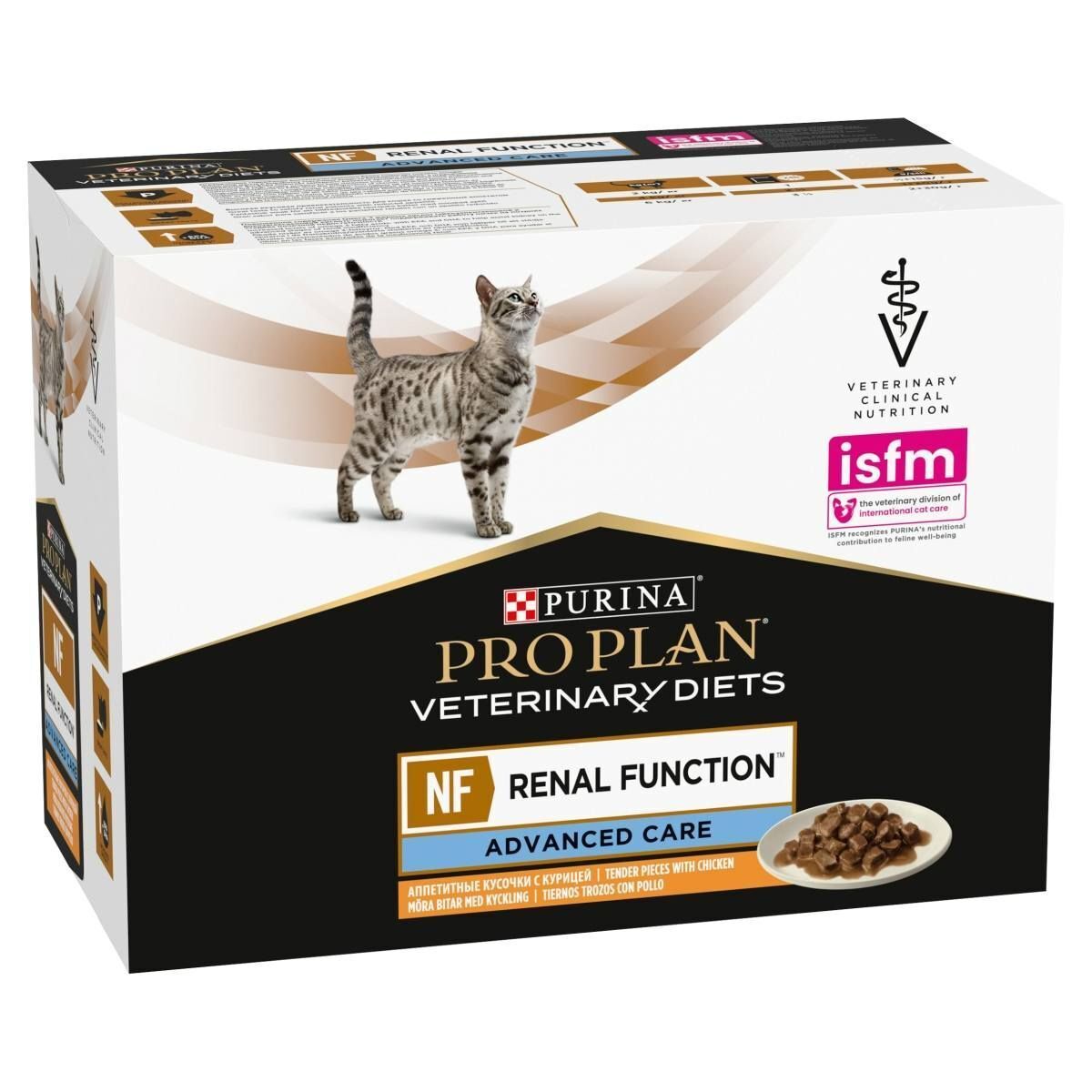 Purina Pro Plan Veterinary NF Renal Function Advance Care Cat Food Pouches