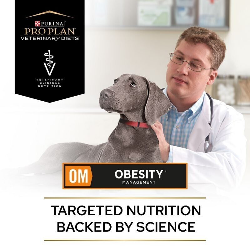 Purina ProPlan Veterinary Diets Canine OM Obesity Management Dry Dog - 3kg, 12kg