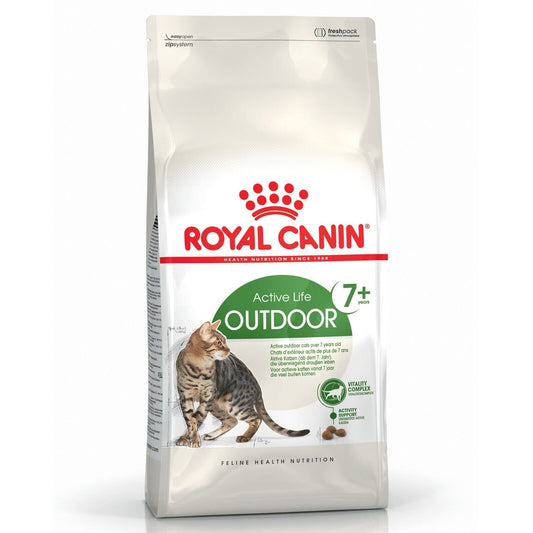 Royal Canin Active Life Outdoor 7+ Adult Cat Dry Food - 400g, 2kg, 4kg, 10kg