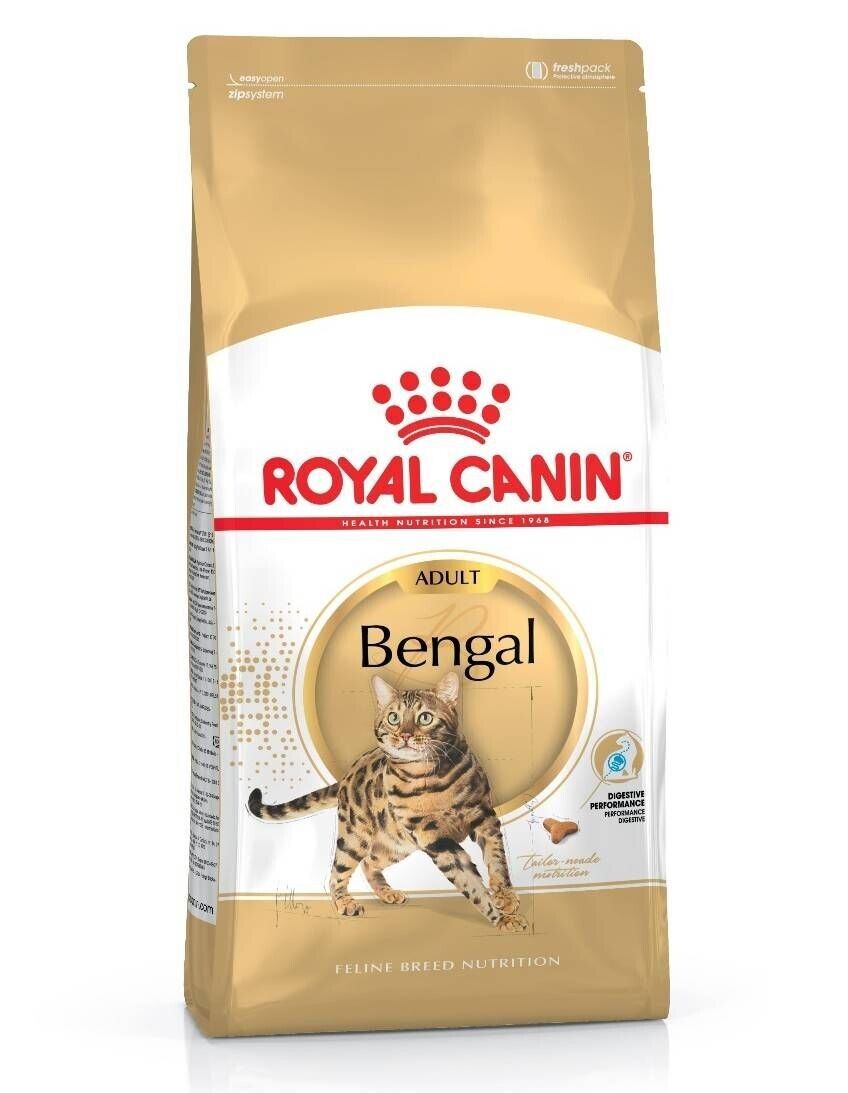 Royal Canin Adult Bengal Dry Cat Food - 400g, 2kg, 10kg