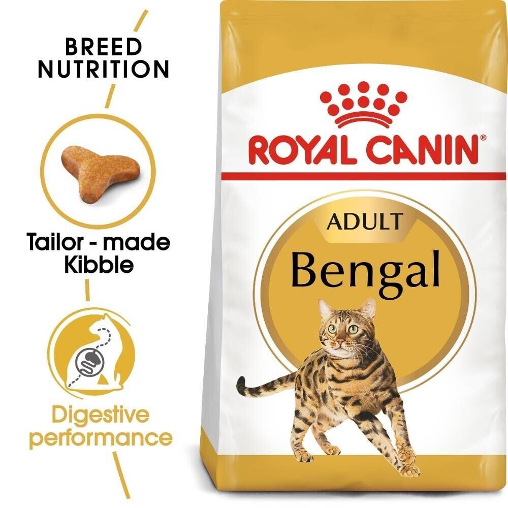 Royal Canin Adult Bengal Dry Cat Food - 400g, 2kg, 10kg