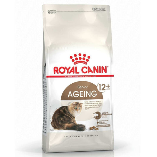 Royal Canin Ageing 12+ Senior Dry Cat Food - 400g, 2kg, 4kg