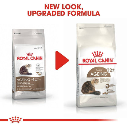 Royal Canin Ageing 12+ Senior Dry Cat Food - 400g, 2kg, 4kg