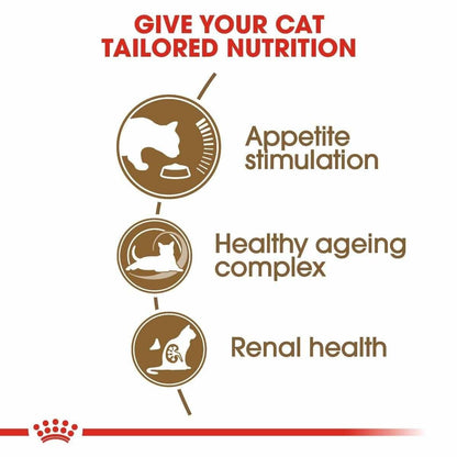 Royal Canin Ageing 12+ Senior Dry Cat Food - 400g, 2kg, 4kg