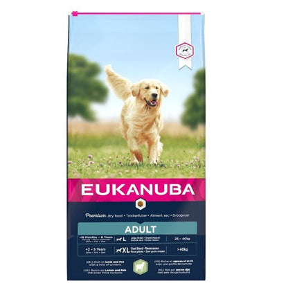 Eukanuba Adult Large Breed Dog Dry Food with Lamb & Rice 12kg