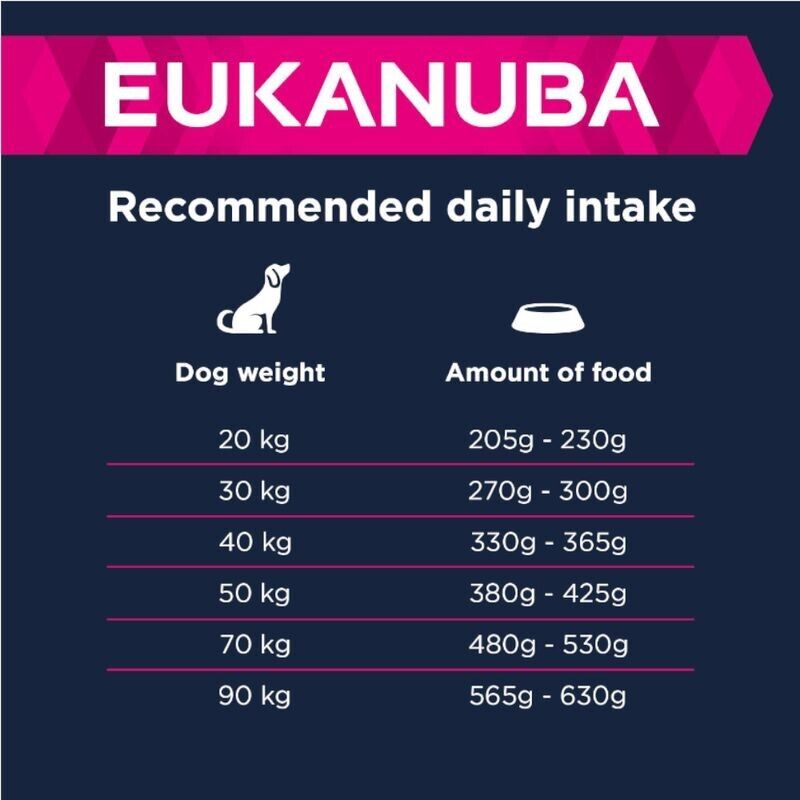 Eukanuba Adult Large Breed Dog Dry Food with Lamb & Rice 12kg