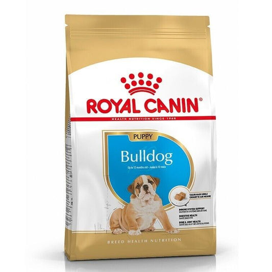 Royal Canin Bulldog Puppy Dry Dog Food - 3kg, 12kg