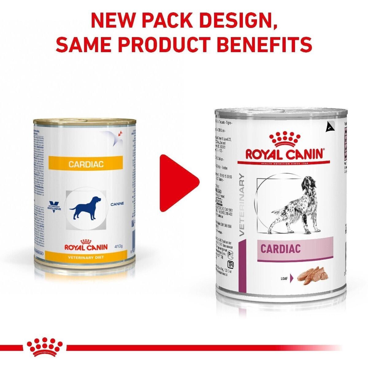 Royal Canin Cardiac Adult Wet Dog Food (in Loaf) 12x410g Tins