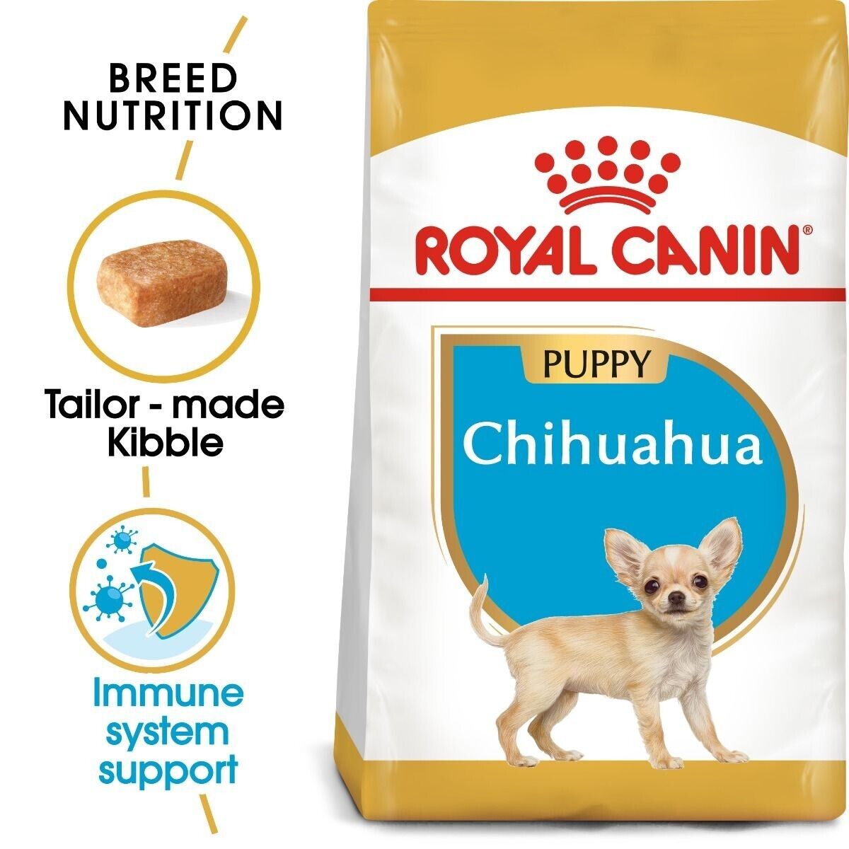 ROYAL CANIN Chihuahua Puppy Dry Dog Food  <8 months 1.5 kg , 3 kg , 4.5 kg