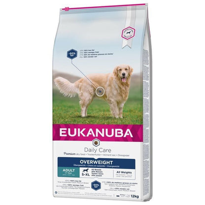 Eukanuba Daily Care Overweight Sterilised Adult Breed Dry Dog Food Chicken 12kg