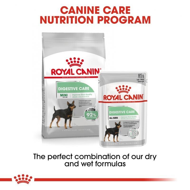 Royal Canin Digestive Care Adult Wet Dog Food (in Loaf) - 12x85g, 24x85g, 48x85g