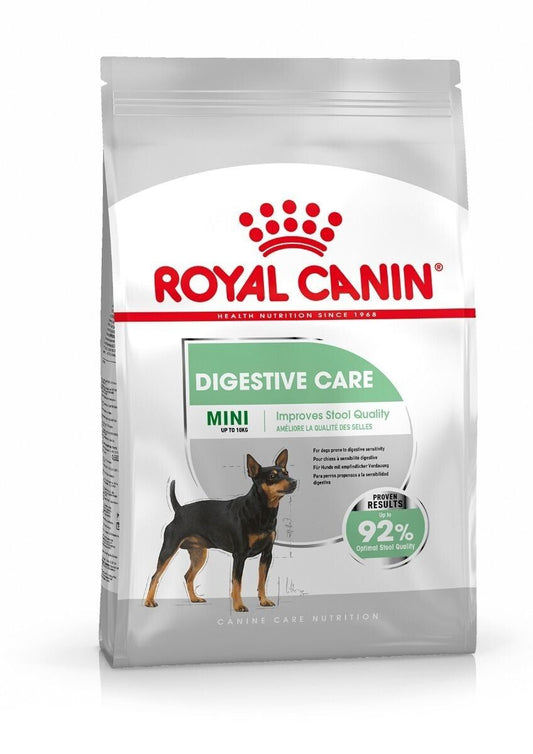 Royal Canin Digestive Care Mini Breed Adult Dry Dog Food - 3kg, 8kg