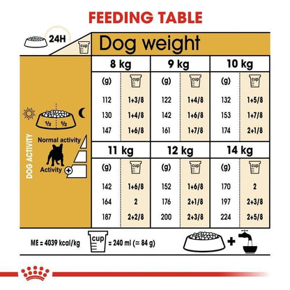 Royal Canin French Bulldog Adult Dry Dog Food - 3kg , 9kg