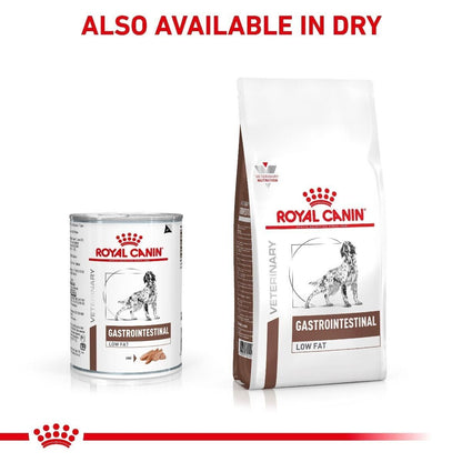 Royal Canin Gastro intestinal Low Fat Wet Dog Food (in Loaf) - 12x410g Cans