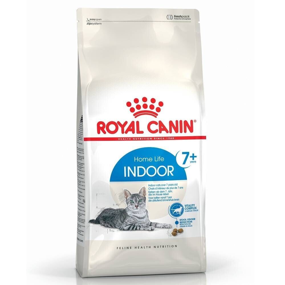 Royal Canin Home Life Indoor 7+ Senior Dry Cat Food - 400g, 1.5kg, 3.5kg