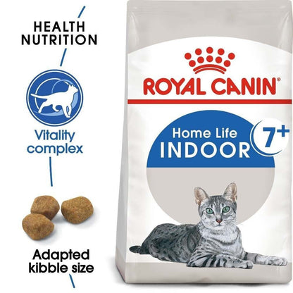 Royal Canin Home Life Indoor 7+ Senior Dry Cat Food - 400g, 1.5kg, 3.5kg