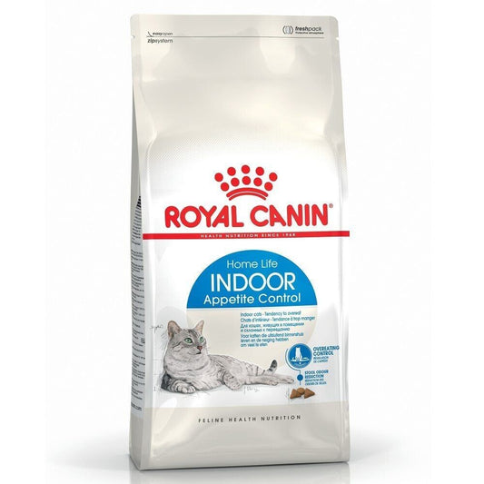 Royal Canin Indoor Appetite Control Home Life Dry Cat Food - 2kg, 4kg