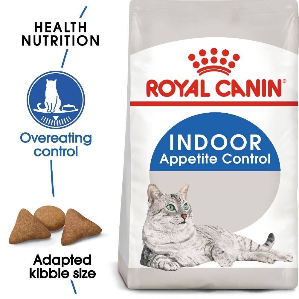 Royal Canin Indoor Appetite Control Home Life Dry Cat Food - 2kg, 4kg