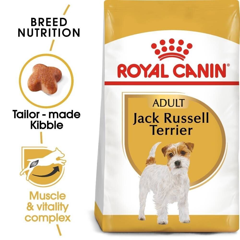 Royal Canin Jack Russell Terrier Adult Dry Dog Food - 1.5kg, 3kg, 7.5kg