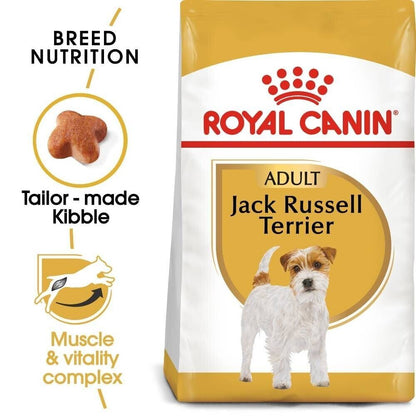 Royal Canin Jack Russell Terrier Adult Dry Dog Food - 1.5kg, 3kg, 7.5kg