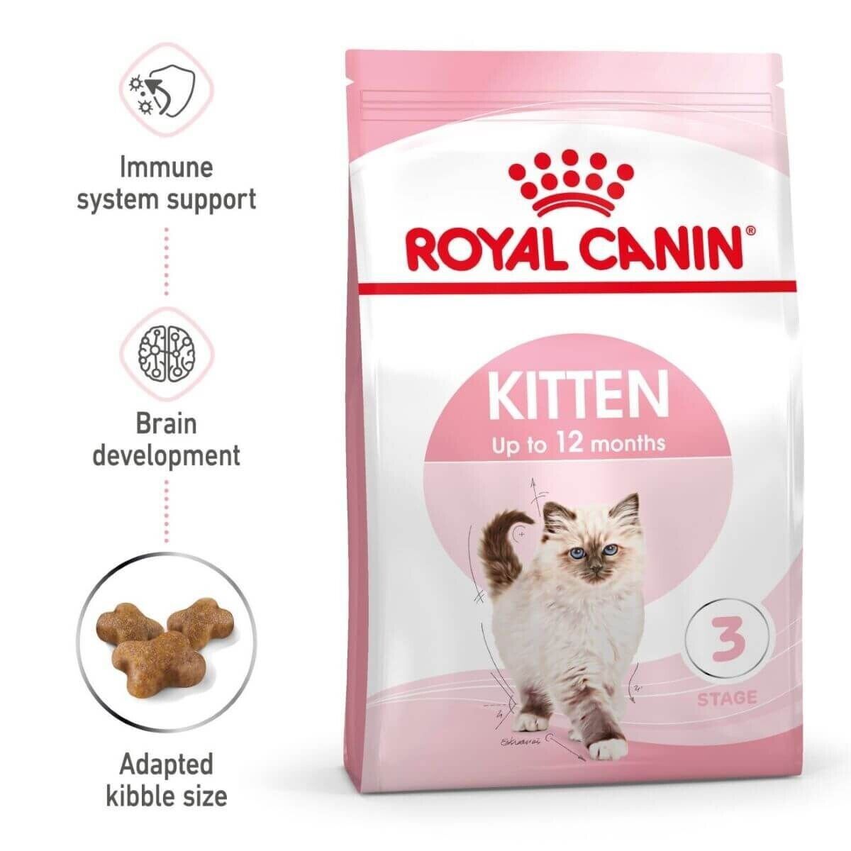 Royal Canin Kitten Dry Cat Food - 400g, 2kg, 4kg, 10kg