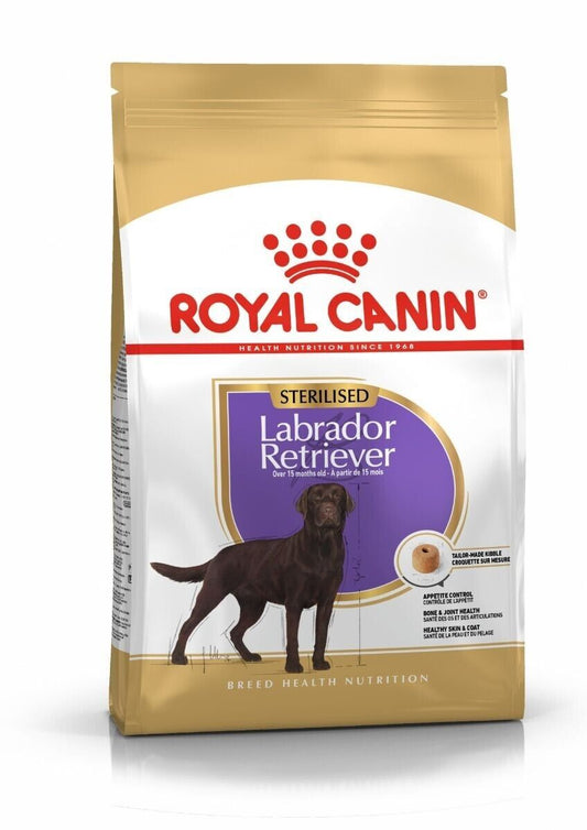 Royal Canin Labrador Retriever Adult Sterilised Dry Dog Food - 12kg