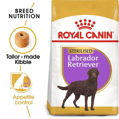 Royal Canin Labrador Retriever Adult Sterilised Dry Dog Food - 12kg