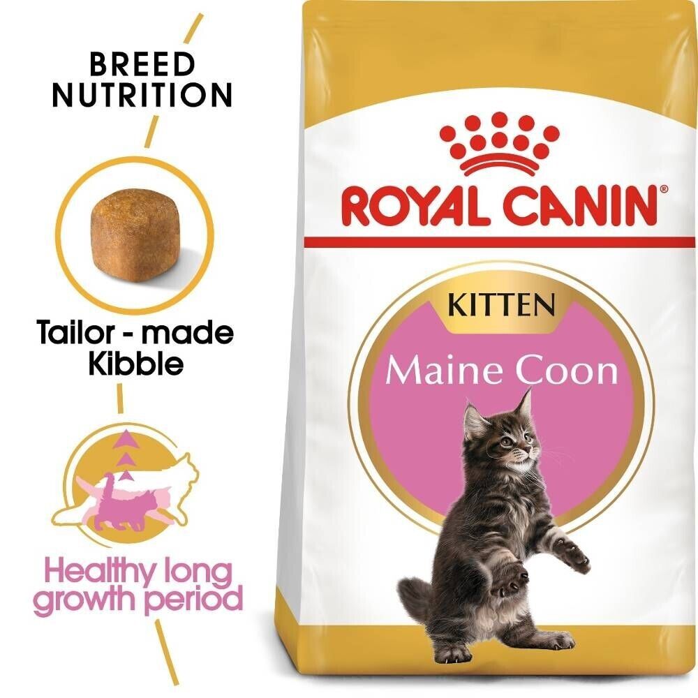 Royal Canin Maine Coon Kitten Dry Cat Food - 400g, 2kg, 4kg, 10kg