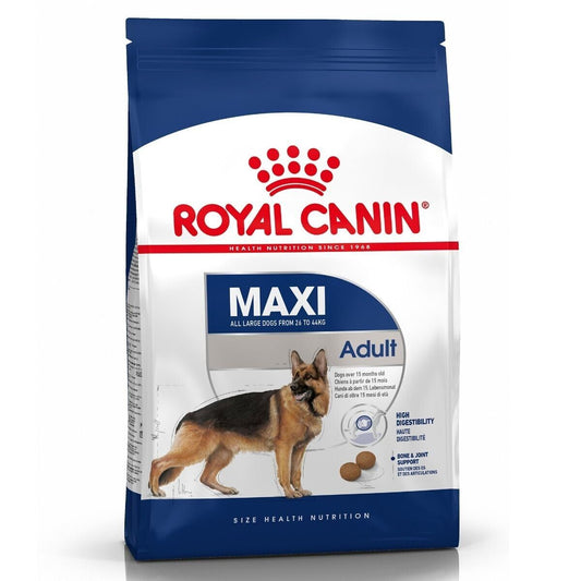 Royal Canin Maxi Adult Dry Dog Food - 4kg, 15kg