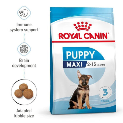 Royal Canin Maxi Puppy Dry Dog Food - 4kg, 15kg