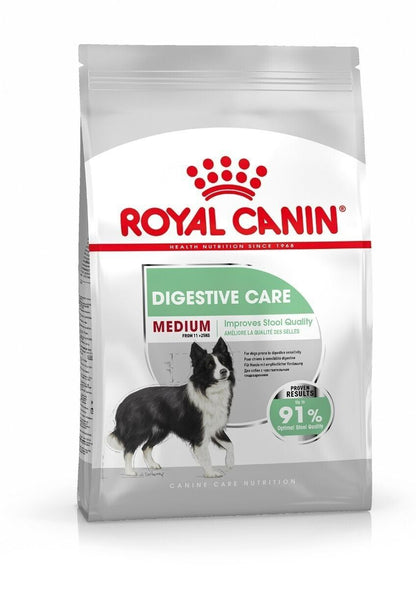 Royal Canin Medium Adult Digestive Care Dry Dog Food - 3kg, 12kg