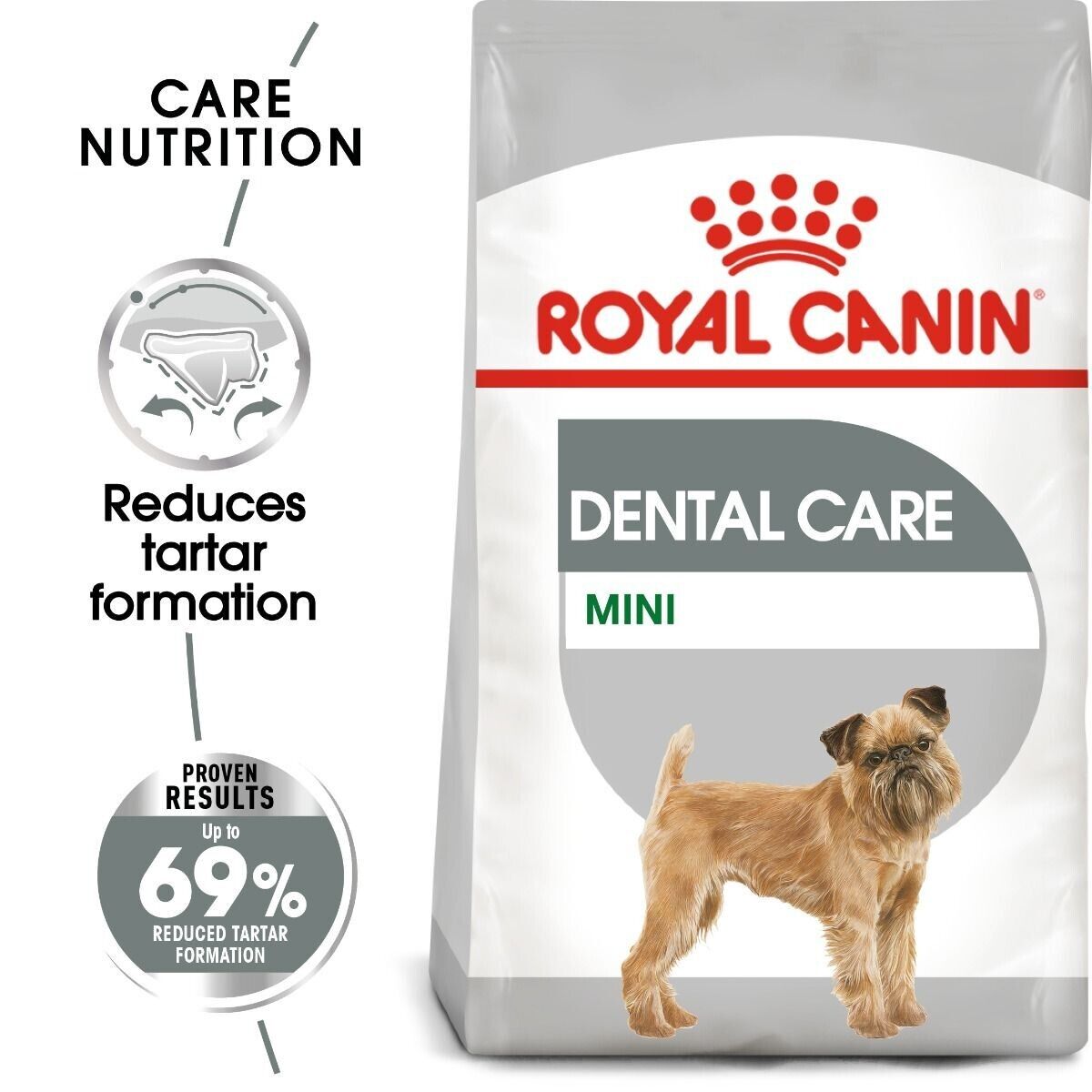 Royal Canin Mini Adult Dental Care Breed Dry Dog Food - 3kg, 8kg