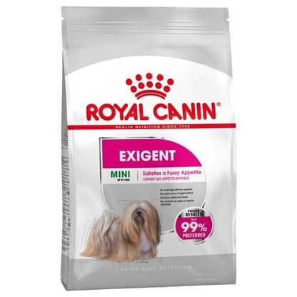 Royal Canin Mini Adult Exigent Dry Dog Food - 3kg, 6kg