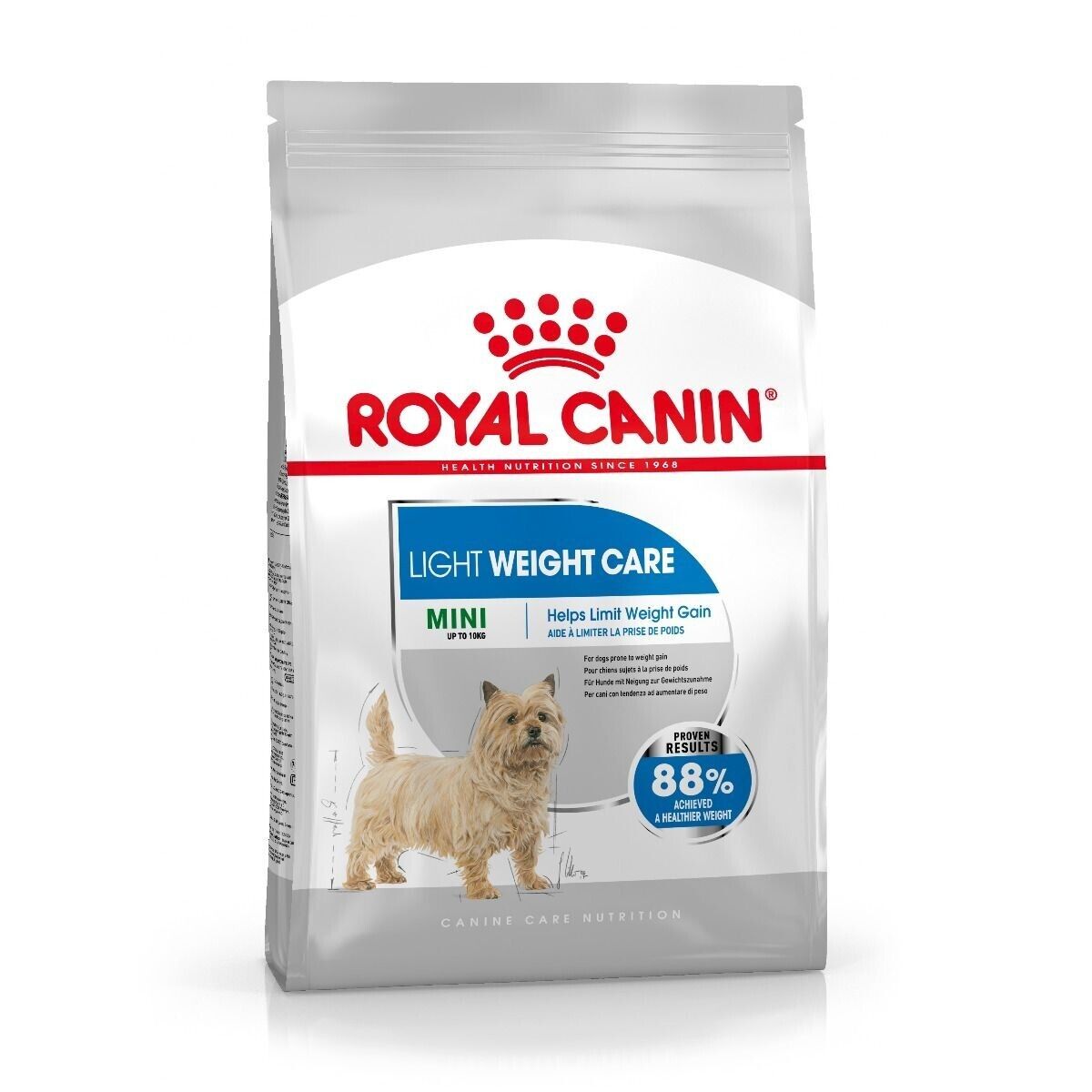 Royal Canin Mini Light Weight Care Adult Dry Dog Food - 3kg, 8kg