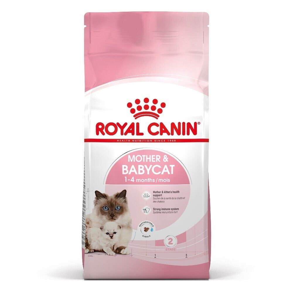 Royal Canin Mother & Babycat Dry Cat Food - 400g, 2kg, 4kg