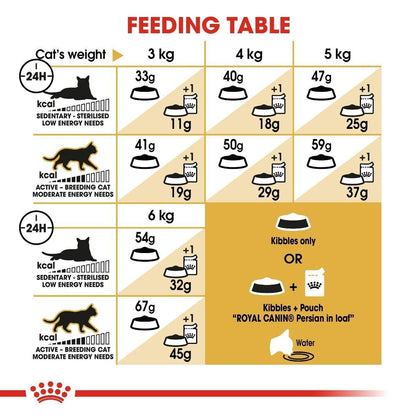 Royal Canin Persian Adult Cat Dry Food - 400g, 2kg, 4kg, 10kg