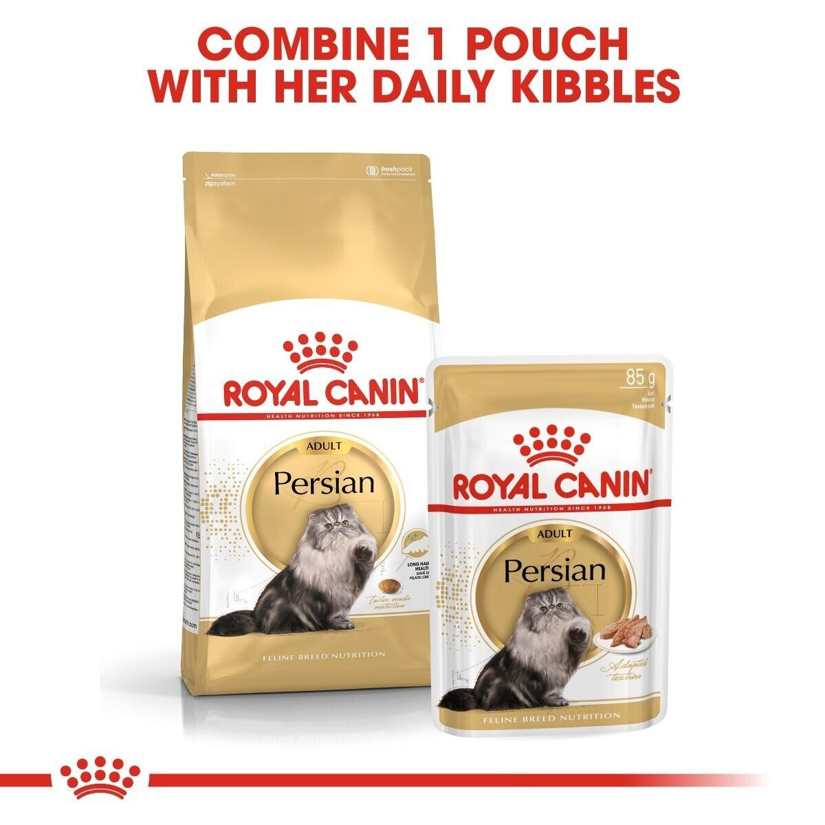 Royal Canin Persian Adult Cat Dry Food - 400g, 2kg, 4kg, 10kg