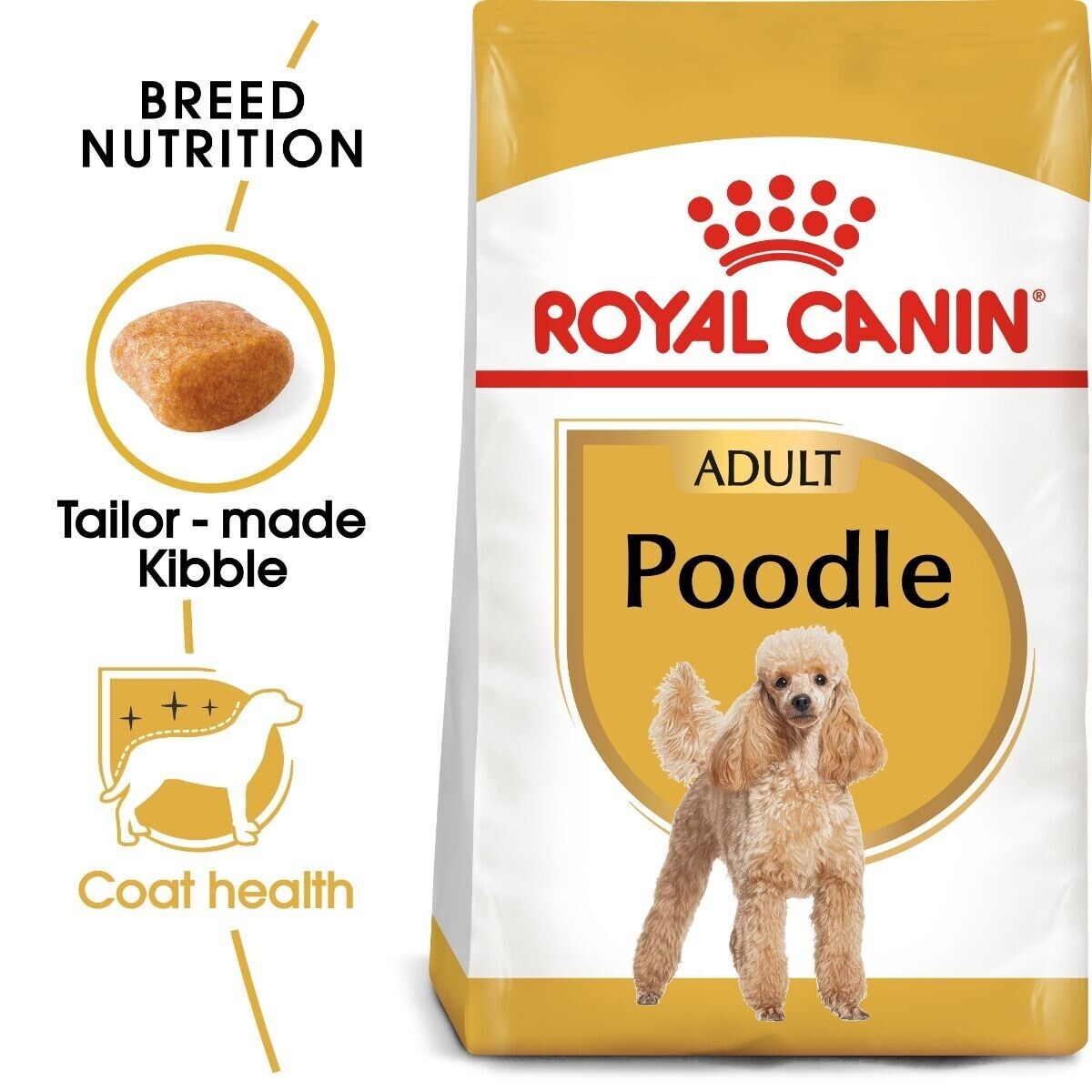 Royal Canin Poodle Adult Dry Dog Food - 1.5kg, 7.5kg