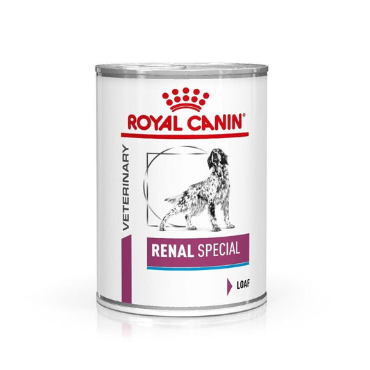 Royal Canin Renal Dog Food Wet Dog Food (in Loaf) Cans - 12x410g