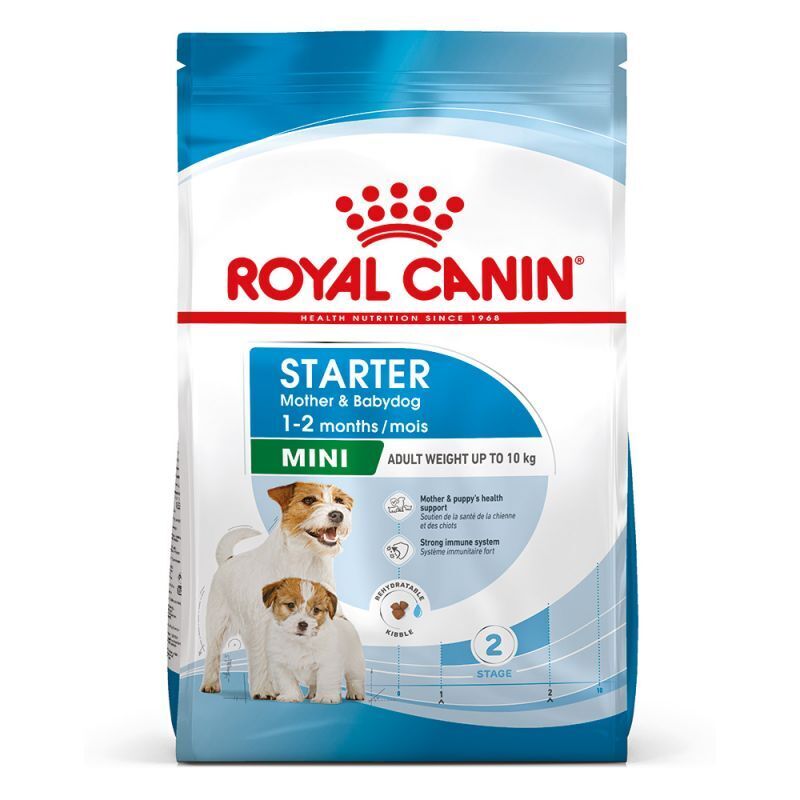 Royal Canin Starter Mother & Babydog Mini Breed Dry Dog Food 1 kg / 4 kg / 8 kg