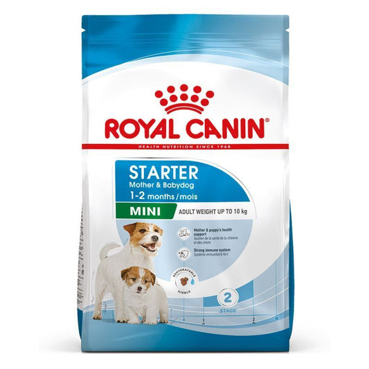 Royal Canin Starter Mother & Babydog Mini Breed Dry Dog Food 1 kg / 4 kg / 8 kg