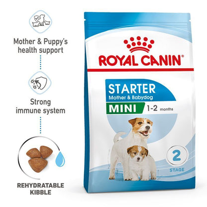 Royal Canin Starter Mother & Babydog Mini Breed Dry Dog Food 1 kg / 4 kg / 8 kg