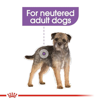 Royal Canin Sterilised Mini Adult Breed Dry Dog Food - 3kg, 8kg