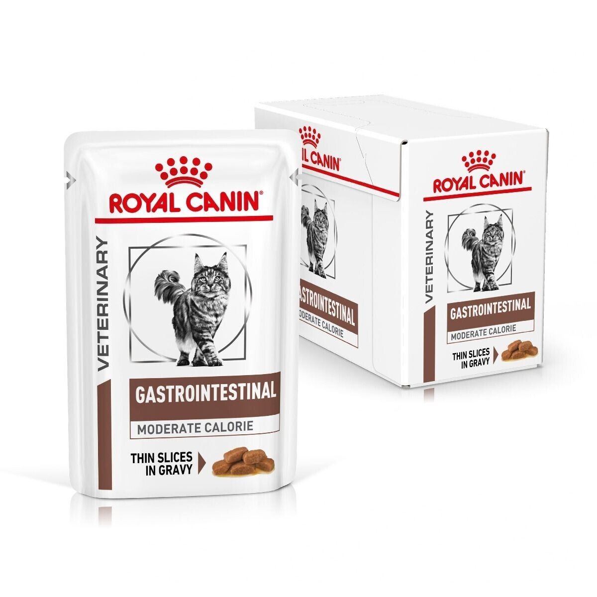 Royal Canin Veterinary Cat Gastrointestinal Moderate Calorie Wet - 12 / 48 x 85g