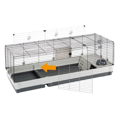 Ferplast Plaza 140 Small Pet Cage Suitable for Rabbits or Guinea Pigs