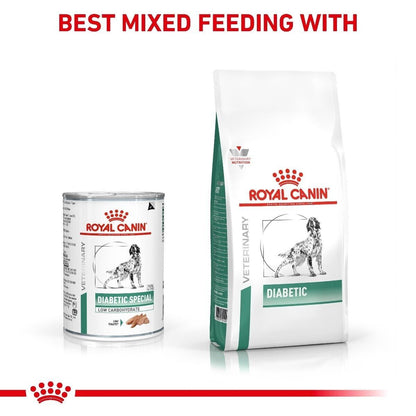 Royal Canin Veterinary Diet Diabetic Special Wet Dog Food (In Loaf) - 12x410g