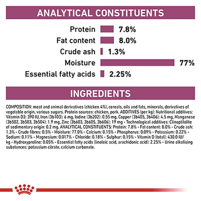 Royal Canin Veterinary Diets Renal Cat Food Pouches with Chicken, 12x85g / 48x85g